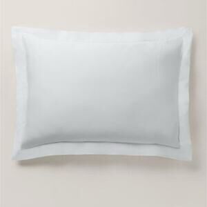 New Read Ralph Lauren Organic Cotton Palmer Percale One Standard Sham Tux White